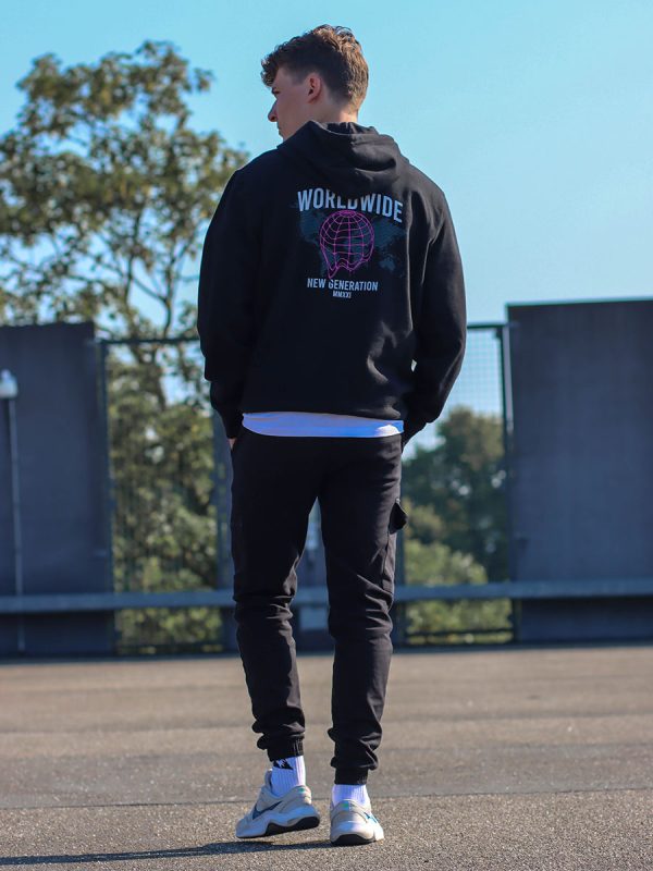 Worldwide new generation oversized hoodie van Wurban Wear