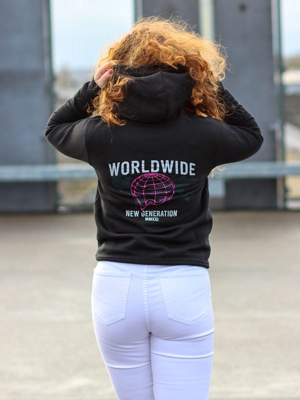 Worldwide new generation oversized hoodie van Wurban Wear