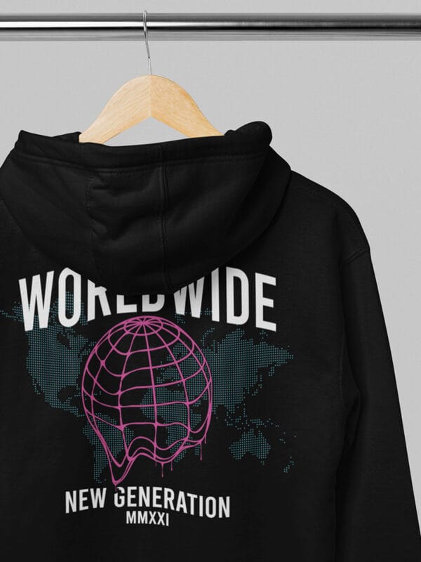 Worldwide new generation oversized hoodie van Wurban Wear